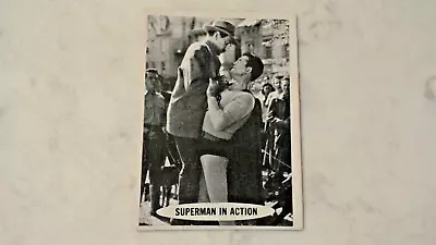 Vintage 1965 Topps - Superman - #19 Superman In Action - National Periodical. • $7.49