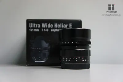Brand New Voigtlander Ultra Wide-Heliar 12mm F5.6 III Aspherical Lens - Sony E • $1049