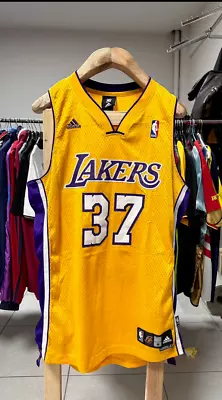 Ron Artest Metta World Peace Los Angeles Lakers Swingman Adidas Jersey M Rare 37 • $200