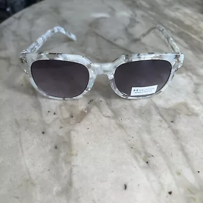 Halston Sunglasses HH 602-91 Cream Pattern Sunglasses New • $29.99