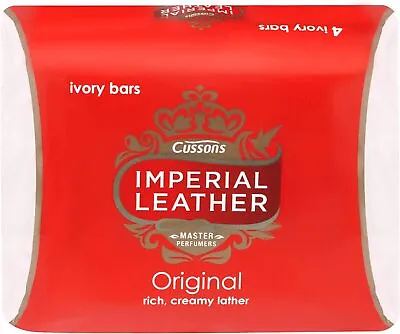 32 Bars Imperial Leather Bar Soap Original Classic Cleansing Bar Multipack 4x8 • £17.40