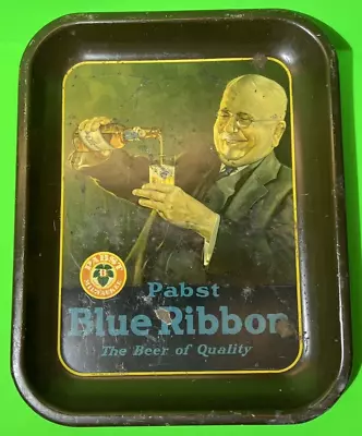 Vintage Pabst Blue Ribbon Beer Tray - Rectangular • $75