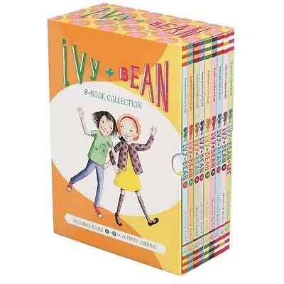 Ivy And Bean 1-8 Books Collection Set Plus Activity Journal By Annie Barrows • £15.99