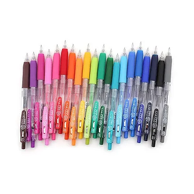 $4.75 • Buy Zebra Sarasa Retractable Push Clip Gel Pens - 0.5 Mm （20 Colours Available）
