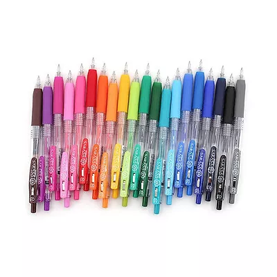 $4.75 • Buy Zebra Sarasa Retractable Push Clip Gel Pens - 0.5 Mm （20 Colours Available）