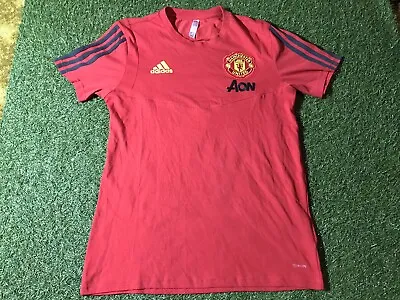 Manchester United Football Training Shirt Small Adult 2019 • £15