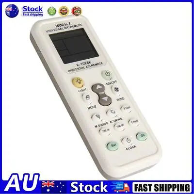 $8.83 • Buy AU K-1028E Universal Air Conditioner Remote Control 1000 In 1 A/C Controller