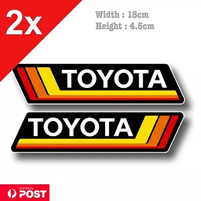 Toyota TRD Vintage Logo 4x4 Hilux Off Road 4WD  Vinyl  Sticker • $7