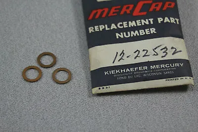 Mercury Kiekhaefer Outboard Vintage Boat Motor ITEM Parts 12-22532 Washer • $4