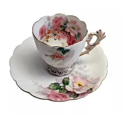 Chubu China Made In Occupied Japan Tea Cup And Saucer Set • $19