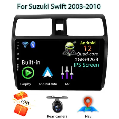 $262 • Buy 10.1 Android12 Head Unit Car Stereo Radio GPS Navi Carplay DSP For Suzuki Swift 