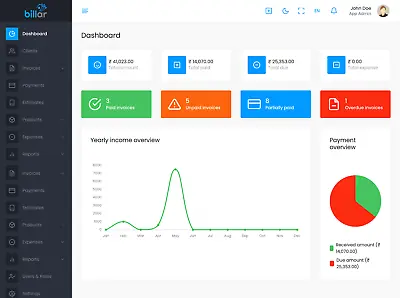 Invoice Management System With Free 5GB VPS Web Hosting • £23.76