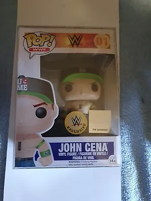 Funko Pop Wwe Exclusive John Cena Green Hat Rare /retired • $900