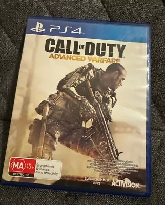 FREE POSTAGE Playstation 4 PS4 Call Of Duty Advanced Warfare • $22