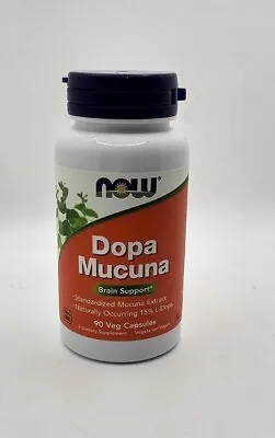 NOW FOODS Dopa Mucuna - 90 Veg Capsules Exp. 05/2025 • $4.99