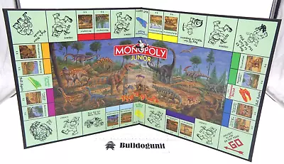 1998 Monopoly Junior Dig’n Dinos Board Game Replacement Board Part Only • $8.96