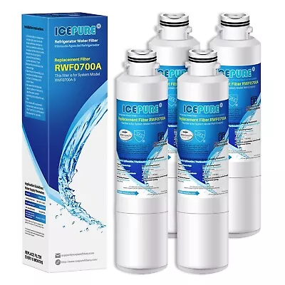 4 PACK Icepure Fits Samsung DA29-00020B HAF-CIN/EXP Compatible Water Filter • $34.86