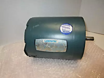 LEESON 110.176.00 Electric Motor  C6T17NC10F 1/2hp 1725rpm 3phase 575v • $130
