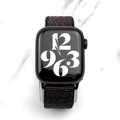 Apple Watch Series 7 41mm Green Aluminium With Black Nylon Loop GPS • $179.99