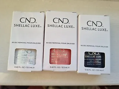 £8.05 • Buy Cnd Shellac Luxe 12.5 Mls Choose Your Color