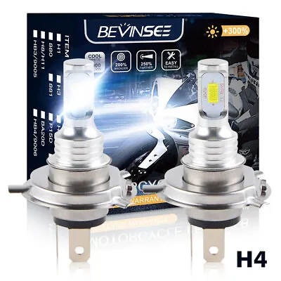 For Infiniti G35 2003-2006 9003 H4 LED Headlight Bulbs High Beam Foglight White • $18.99