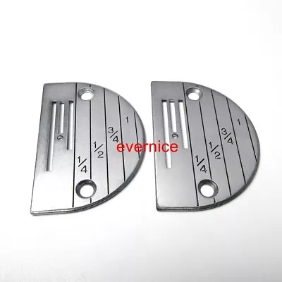 2 Pcs Needle Plate For Consew 30 Brother Db745 Juki Ddl-227 Ddl-555 Ddl-5550N • $5.94