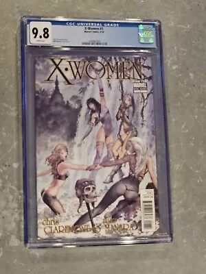 X-Women 1 CGC 9.8 White Pages 2010 Milo Manara Cover Art • $249