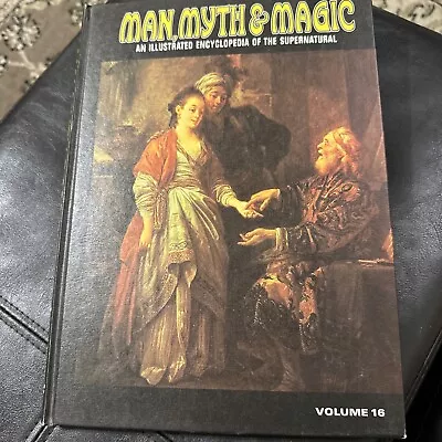 MAN MYTH And MAGIC Volume 16 Palmistry To Priests 1970s Vintage Encyclopedia • $16.66