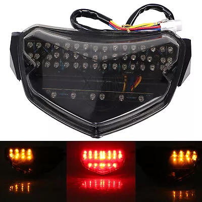 Motor LED Turn Light Tail Light Brake Smoke Lens For Suzuki GSXR600/750 04 05 • $23.73