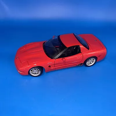 Maisto Special Edition 2001 Chevrolet Corvette Z06 Diecast 1:18 Scale (Red) #2 • $20