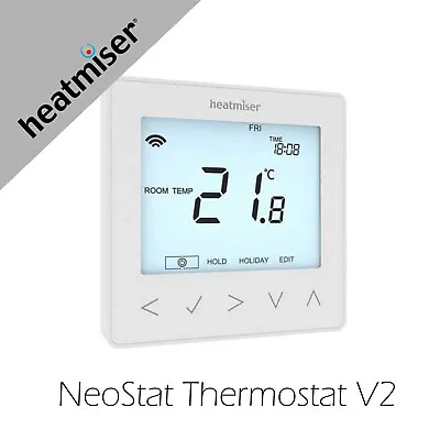 Heatmiser NeoStat V2 Glacier White Programmable Thermostat 230V  • £59.99