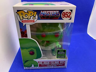 Funko Pop! Television Masters Of The Universe He-Man (Slime Pit) Excl. - #952 • $14.99