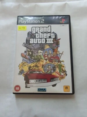 £4.99 • Buy Grand Theft Auto 3 (Sony PlayStation 2, 2001) Ps2 Game With Map/Manual 