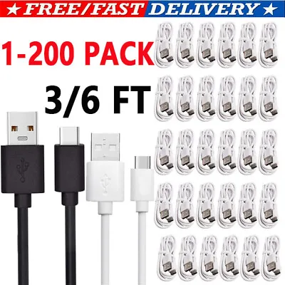 USB Type C Data Cable 5A Fast Charging USB-A To USB-C Charger Lot Cord For Phone • $124.57