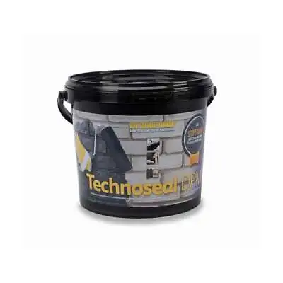 5L Black Technoseal Damp Proof Paint 5L BLACK | Waterproof Liquid DPM Membrane • £32.99