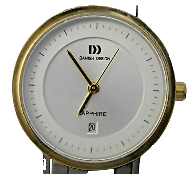 DANISH DESIGN 1V65Q717 Quartz All Titanium Sapphire Women's Wristwatch • $89.50