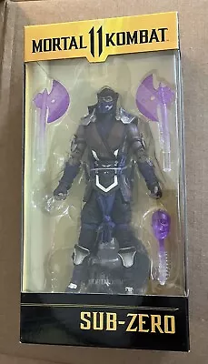 Exclusive McFarlane Mortal Kombat Sub-Zero Winter Purple Variant Action Figure • $24.99