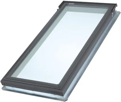 NEW VELUX 21 In. X 45-3/4 In. Fixed Deck-Mount Skylight With Tempered LowE3 Glas • $529.99