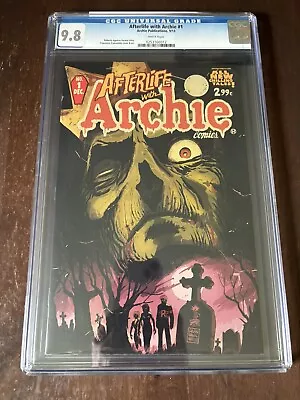 Afterlife With Archie #1 CGC 9.8 White Pages NM 1st Print Horror Zombies • $99