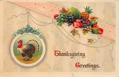 $5.99 • Buy Antique Postcard  Early 1900's  Thanksgiving Card