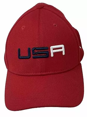 2020 Ryder Cup Team USA Red New Era Golf Fitted Cap Hat Golf Size Large/ XL • $13.99