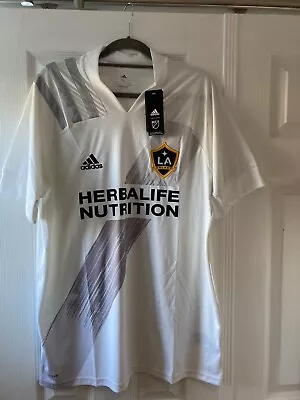 LA Galaxy Adidas Football Shirt Jersey XL / X Large • £39.99