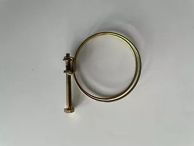 $4 • Buy Wire Hose Clamp 2pc Dust Hood Collection System Vacuum Fastener 2.5in