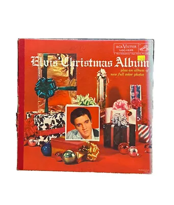 RARE Elvis Presley  ELVIS' CHRISTMAS ALBUM  LOC-1035 • $550