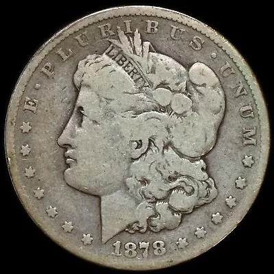 1878-cc $1 Morgan Silver Dollar ✪ Vg Details ✪ Carson City Coin 776 ◢trusted◣ • $137.95