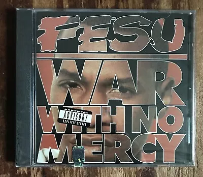FESU War With No Mercy Brand New Sealed RAP Cut-Out CD P.A. Sticker 1994  • $15.99