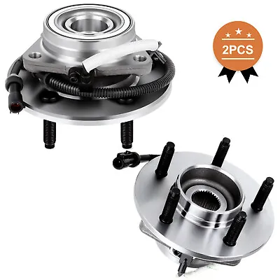 2 Front Wheel Hub Bearing For Ford F-150 F150 2000 2001 2002 2003 W/ ABS 4WD XLT • $84.01