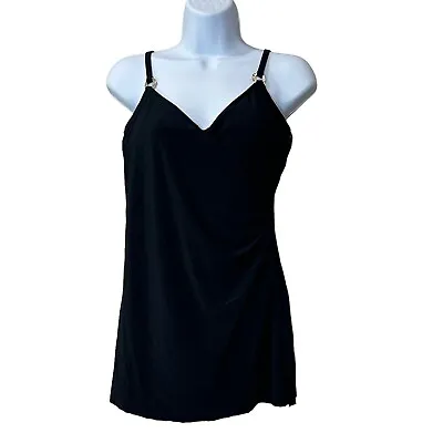 Magicsuit Black Put A Ring On It Willow One-Piece Swim Dress Black Women 8 NWOT • $86.97