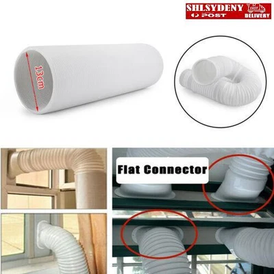 $45.99 • Buy 5 Inch Exhaust Hose For Portable Air Conditioner Parts Diameter Extendable New S