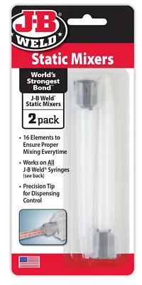 J-B Weld High Strength Epoxy Mixing Nozzle 2 Pk • $9.15